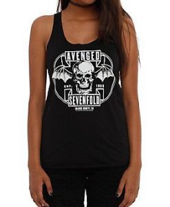 Avenged Sevenfold Death Bat Girls Tank Top ER01
