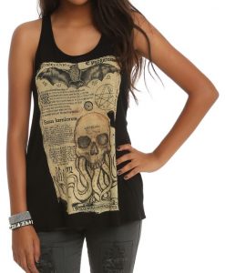 Bat Octo-Skull Girls Tank Top ERF01
