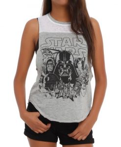 Star Wars Tonal Girls Muscle Tank Top ER01