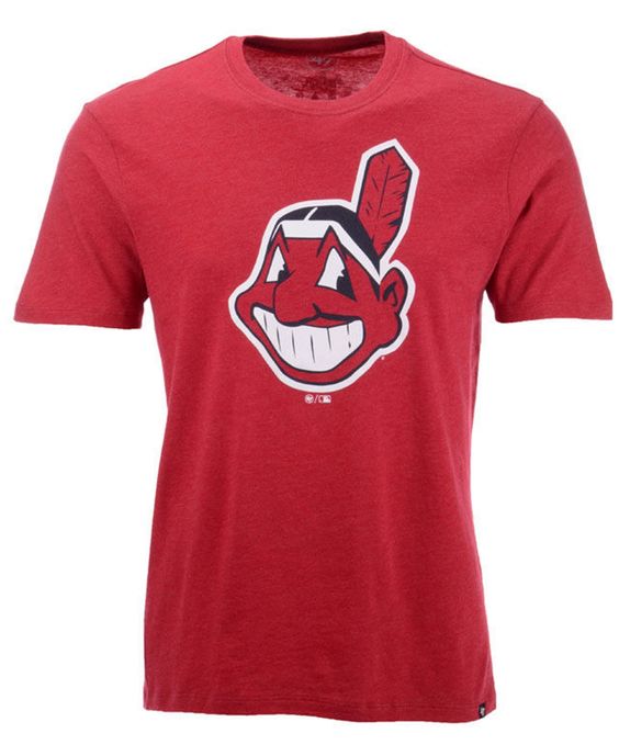 red cleveland indians shirt