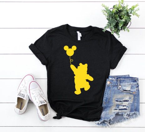 mickey mouse winnie the pooh shirt