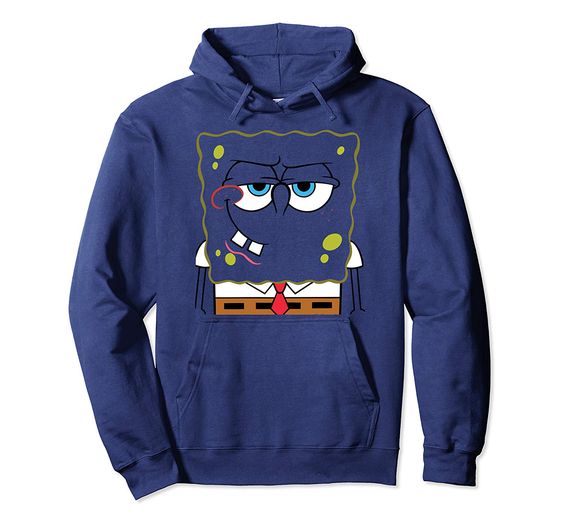 tf x spongebob embroidered hoodie