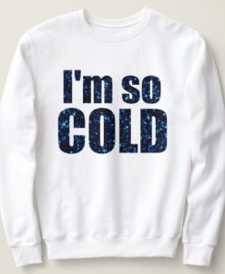 blue glitter sweatshirt ER01