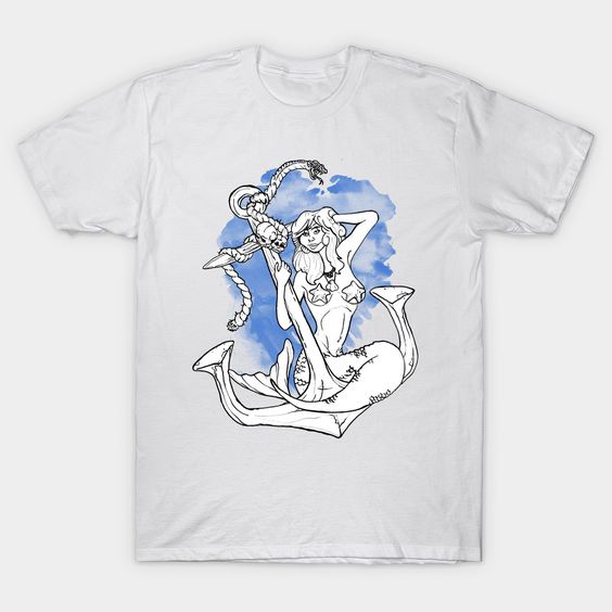 mermaid t shirt mens