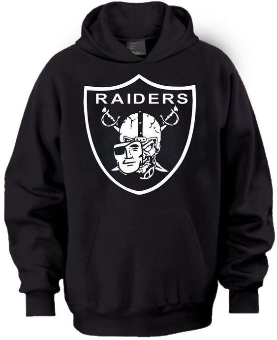 raiders military hoodie