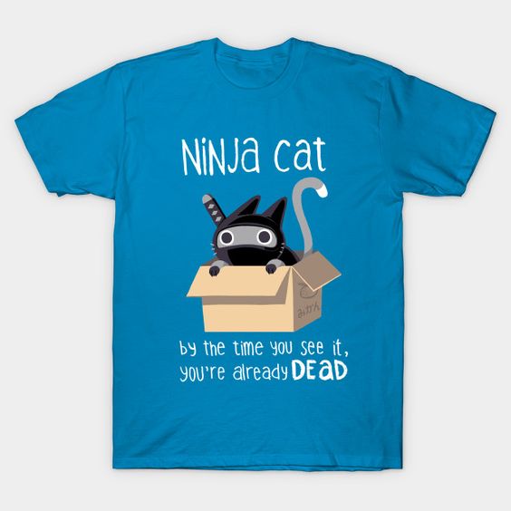 arctic ninja cat t shirt