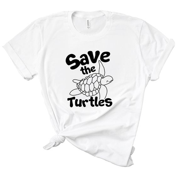 Save The Turtles T-Shirt EL20D
