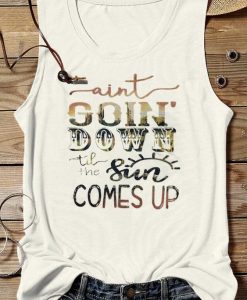 Ain't Going Down Tanktop EL13J0