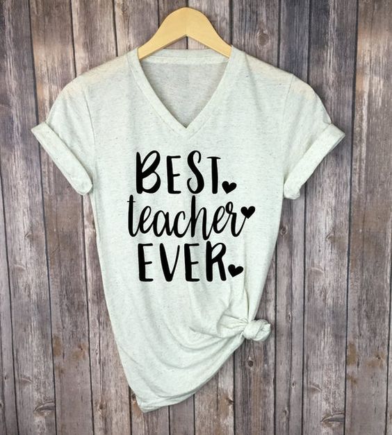 Best Teacher T-Shirt DL30J0