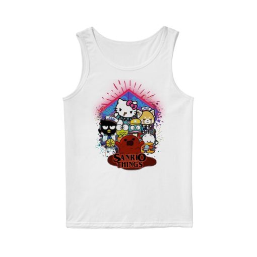 Gundam VS Hello Kitty Sanrio Things Tank Top