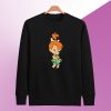 The Flintstones Damen Pebbles Flintstone Boyfriend Fit Sweatshirt SM