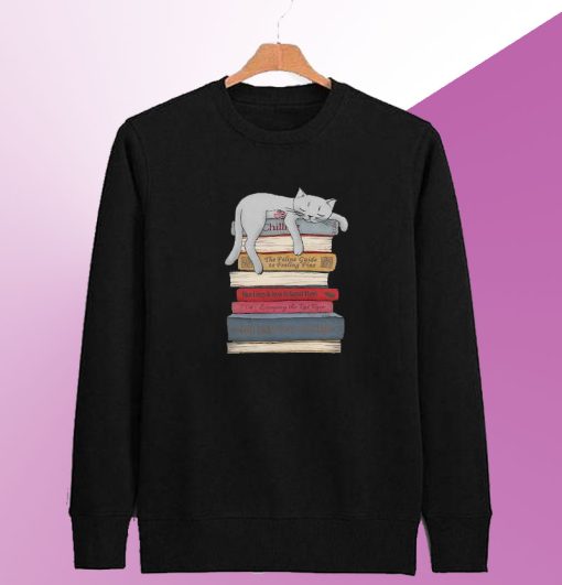 How To Chill Like A Cat Sweatshirt