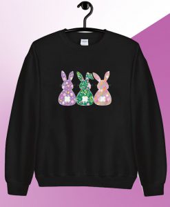 Whimsical Bunnies Crewneck Sweatshirt