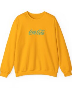 Yellow Coca Cola Sweatshirt